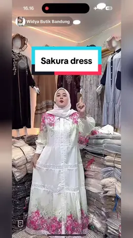 Sakura dress bkk, ada yg sudah punya?? 😍🥰 @Widya Butik Bandung  #widyabutikbandung #widyabutik #fashion #fashiontiktok #fyppppppppppppppppppppppp 