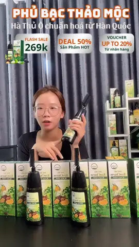 Dầu gội phủ bạc Ecocharm giúp tóc đen óng mượt tự nhiên. Dễ sử dụng tại nhà, phủ bạc nhanh chóng, tiện lợi với lược thông minh.