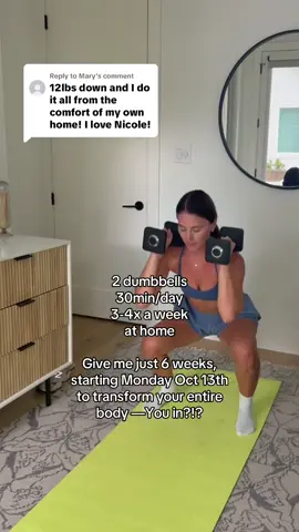 Replying to @Mary Join me for this week free—link in bio✨ #iplannedyourworkout #30minuteworkouts #busymom #gymroutine #toned #tone #strengthtraining #beginnerfriendly #runningroutine #runningadvice #transformation #workoutmotivation #busymom #fitnesstips 