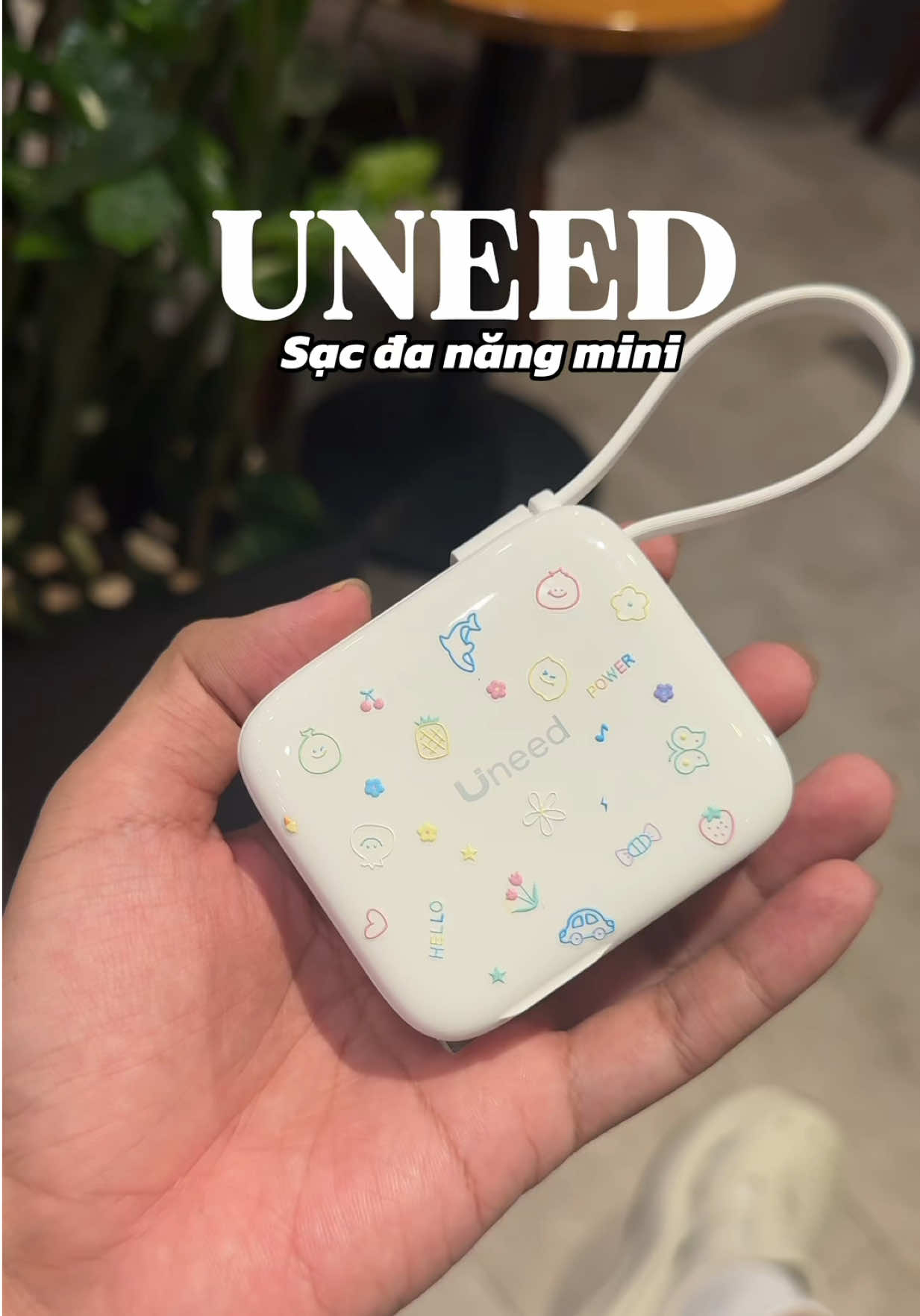 Phần 1834 | Sạc đa năng Uneed mini 10.000mAh #chiriviu94 #review #uneed #sacduphong #sacduphongmini 