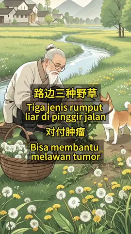 Tiga jenis rumput liar di pinggir jalan，Bisa membantu melawan tumor，Dan semua orang mampu menggunakannya #sehat #jakarta #sinsherenai #herbalalami #makanansehat 