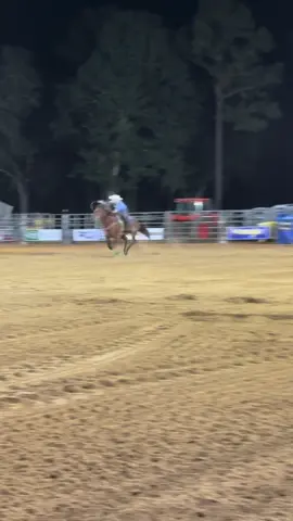 Joe being just a hair out of placing in Valdosta, Ga even with a bad slip behind the 2nd barrel 🩵 #rodeo #barrelracer #horsesoftiktok #rodeotok 