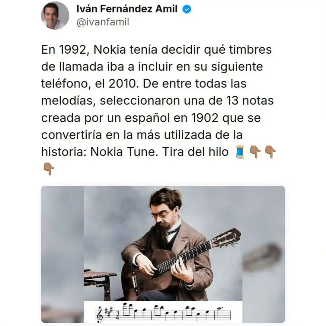 La melodía mas utilizada de la Historia, para tono de Celular en el iconico modelo Nokia 2010. 📱📲 #tecnologia #celulares #Nokia #historia 