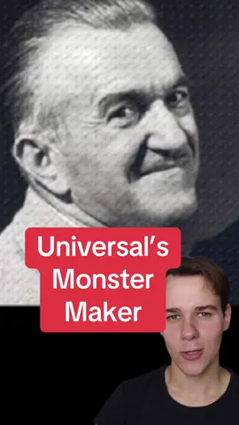 Jack Pierce, Universal’s Monster Maker 🧟‍♂️ #hollywoodhistory #filmtok #universalmonsters #tiktokhalloweencontest 