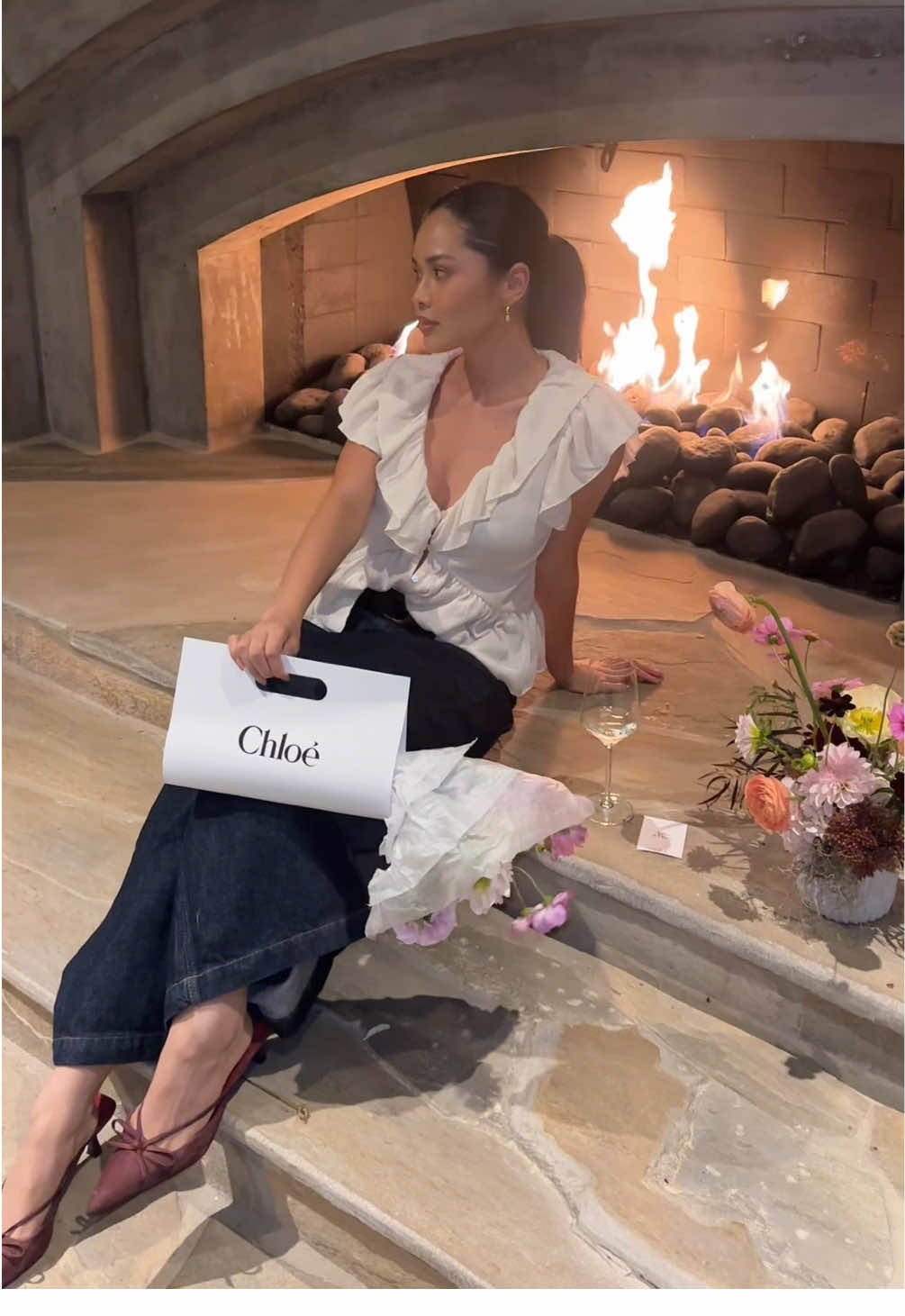 a night out celebrating @Chloe le parfum 🥀