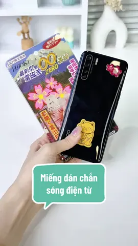 Trong đời sống hàng ngày mình rất nên dùng miếng dán chắn sóng điện từ này để bảo vệ não bộ nha mọi người  #miengdanchansongdientu #dodientu #congnghe #baovesuckhoe #sausaureview 