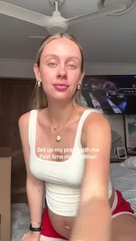 Finally setting up my pram!!!! You can tell this is my first time doing this 🤭 Enjoy this unaesthetic video 😂 @babybee @The Muse Edition #35weekspregnant #novemberbaby #firsttimeparentstobe #fyp #babyboy 