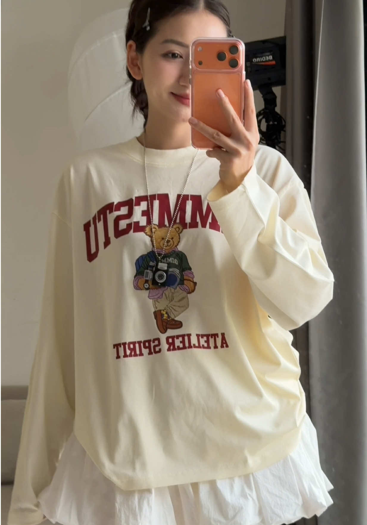 Áo thun dài tay form boxy #review #xuhuong #viral #aothundaitay #aothundaitaynu 