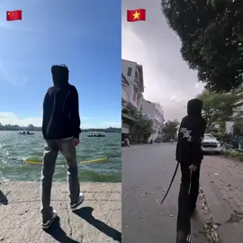 Đu trend phiên bản Trung Hoa và Việt Nam  #douyin#yuntaam#fyp 