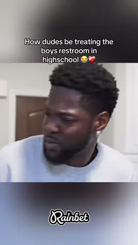 How dudes be treating the boys restroom in highschool 😭❤️‍🩹#rdc #rdcworld #rdcworld1 #fyp #viral 