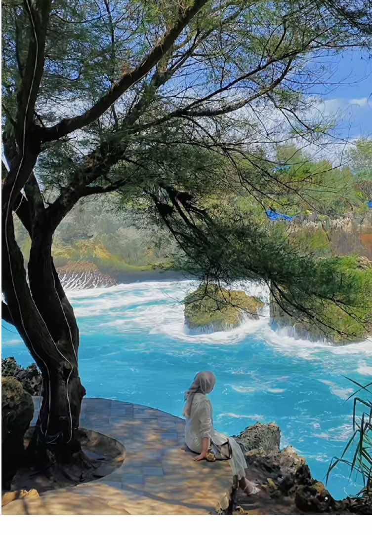 🍃✨🌊 #beachvibes #seaview #yogyakarta #fyp #pantai 