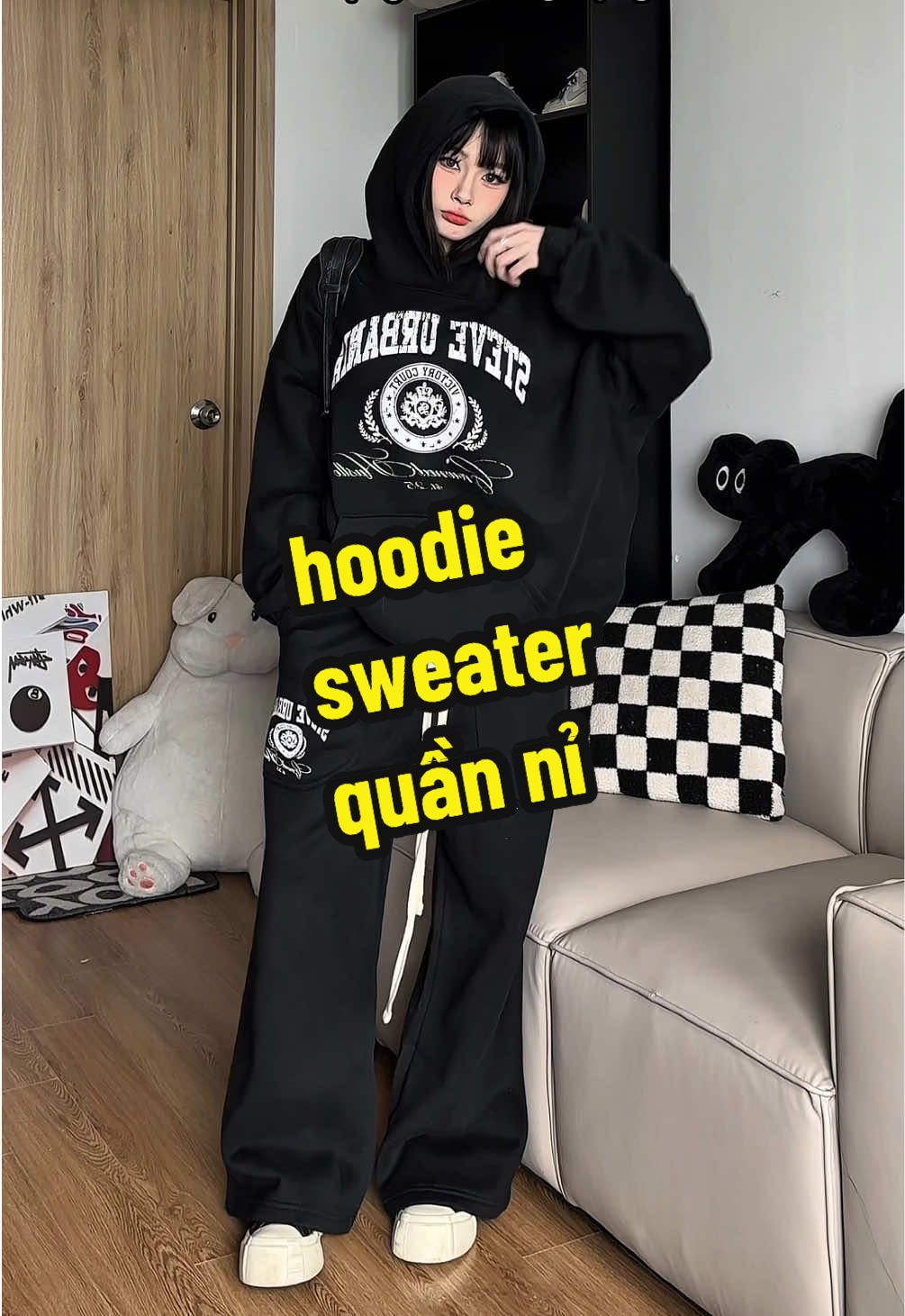 nên mặc bộ nào ta #ngthitien #hoodie #sweater #quanni 