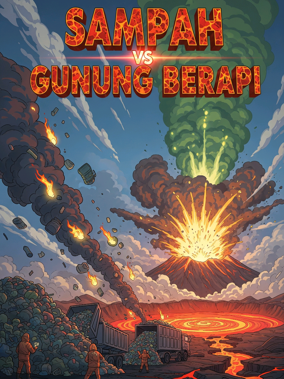 ‎📌 Detail Fakta: ‎ ‎Sebagian besar gunung berapi tidak memiliki lubang terbuka yang langsung terhubung ke magma. Magma biasanya berada jauh di bawah permukaan bumi, terhalang oleh lapisan batuan keras yang tebal. Jadi, kalau seseorang berpikir bisa langsung membuang sampah ke “lubang lava”, itu sebenarnya hampir mustahil dilakukan di kebanyakan gunung berapi. ‎ ‎Selain itu, membuang sampah dalam jumlah besar ke gunung berapi bisa mengganggu tekanan internalnya. Campuran material asing seperti plastik, logam, atau bahan kimia bisa memicu reaksi tak terduga di dalam lahar. Akibatnya, bisa terjadi ledakan besar yang melontarkan batuan dan abu panas ke udara. ‎ ‎Ledakan seperti itu juga akan menghasilkan gas beracun seperti sulfur dioksida dan karbon monoksida. Gas-gas ini sangat berbahaya bagi manusia dan hewan karena bisa menyebar hingga bermil-mil jauhnya, mencemari udara dan menyebabkan gangguan pernapasan. Dampaknya bisa jauh lebih besar dari sekadar tempat sampah yang penuh. ‎ ‎Jadi, ide membuang sampah ke gunung berapi bukan hanya tidak praktis, tapi juga sangat berisiko. Bukannya menghancurkan sampah dengan aman, kita justru berpotensi menciptakan bencana alam yang bisa mengancam lingkungan dan keselamatan manusia di sekitarnya. ‎#faktaunik ‎#faktamenarik ‎#foryou ‎#fyp  ‎#fakesituation⚠️ 