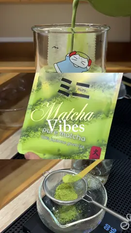 first time matcha 👀 #purematcha #coldwhiskmatcha  