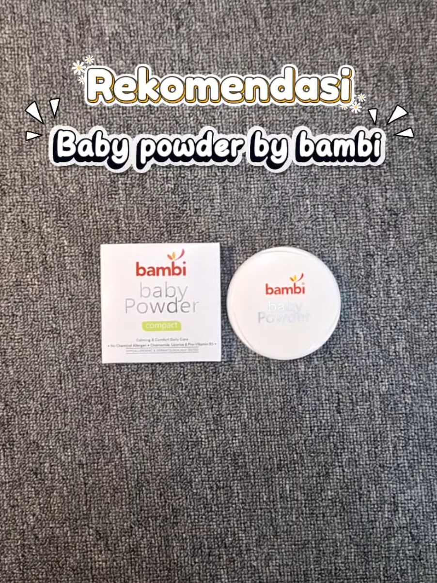 Tetep produk dari bambi favorite sejak anak lahir, apalagi baby powder ini bun wanginyaa uenakk polll aslii seger bikin baby wangi teruss dan awet looh 😍 #babypowder #bedakbayi #bambi #fyp #viral 