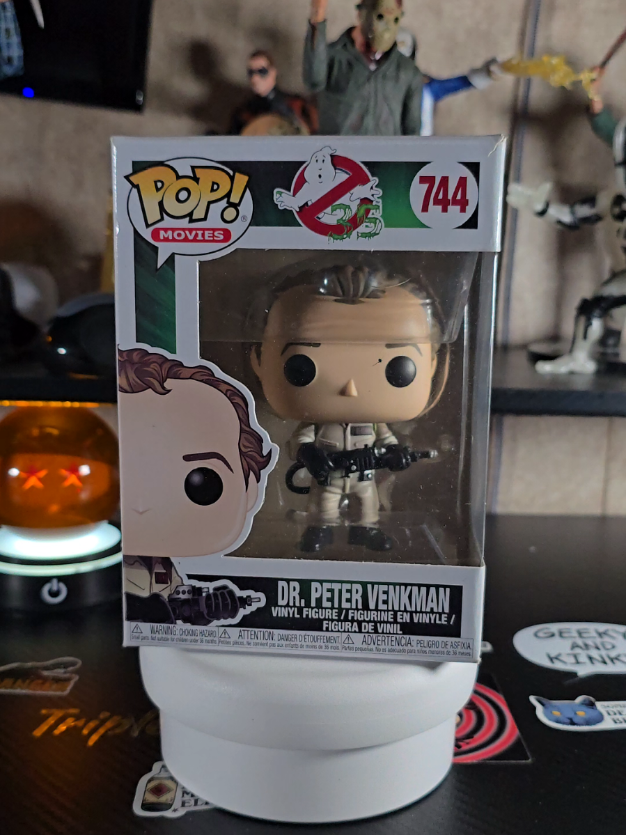 Funko Pop! Movies Ghostbusters (744) Dr. Peter Venkman   #funkopop #ghostbusters #billmurray #petervenkman #halloween 