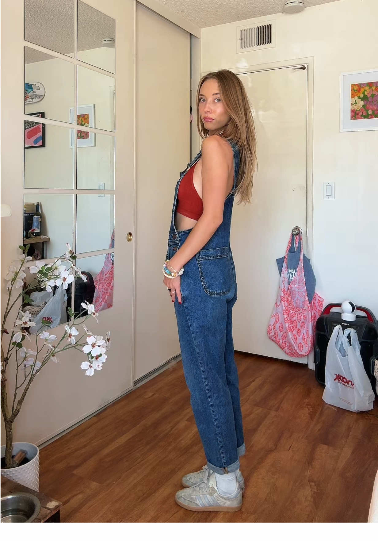 Overalls <333 🍂👖 #falloutfit #falloutfitinspo #fitcheck 