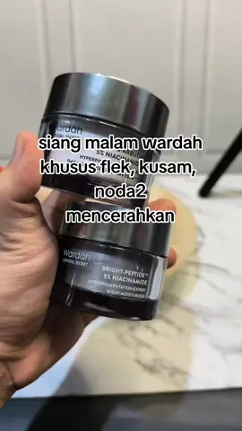 Sepaket siang malam wardah #crystalsecret #wardah 