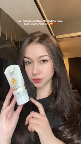 lotion tone up fav, karna hasilnya natural dan ga bikin abu2😍 #msglowbeauty #bodytint #instantoneup 