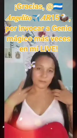 ¡Únete a la diversión! Invoca a Genio mágico en mi LIVE y disfruta de la magia. @🇭🇳𝑨𝒏𝒈𝒆𝒍𝒊𝒕𝒐✈️𝑨𝑹15🦅 #tiktoklive #livehighlights #livegift #Magicgenie #rosietherosebean 