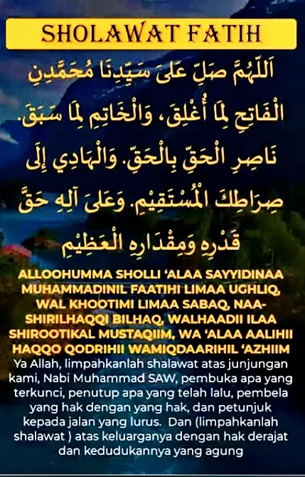 Baca minanimal 100 kali dalam sehari, maka atas izin Allah SWT semua yang masih tertutup akan terbuka Insya Allah #sholawatfatih  #ustadzahhalimahalaydrus  #kajianislam  #muslimah 