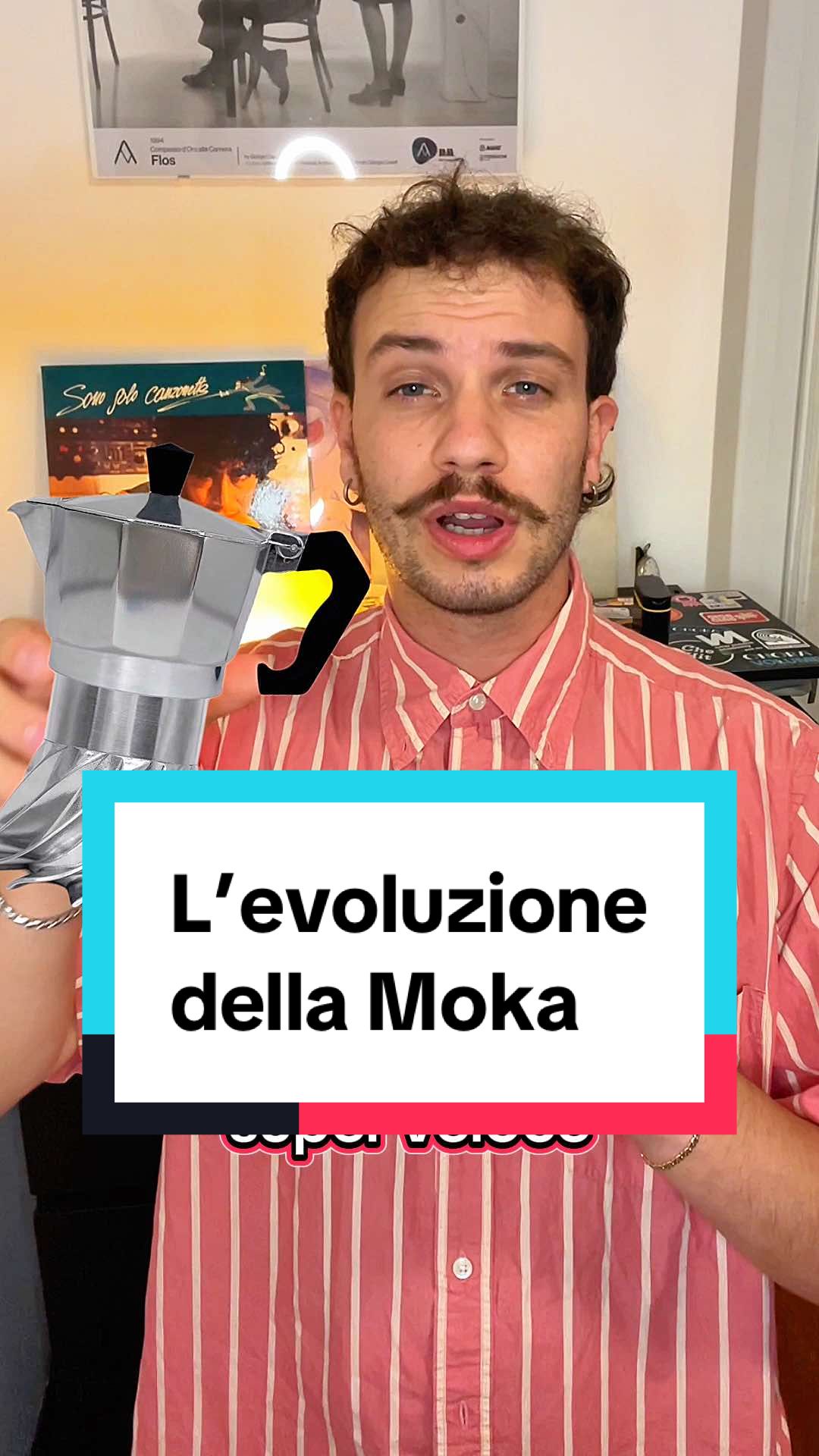 La TURBO MOKA che rende di nuovo cool fare il caffè “a mano” #creatorsearchinsights #caffe #moka #design #innovazione 