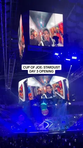 Sharing our latest opening sequence for cup of Joe: stardust. Concept: from space to Araneta 🚀 Shoutout to direk Nico Faustino , Vince Mariano of Precision and our pilot Laurence Christopher who had to fly through the revolving planets.  Stage design by Enzo Pizarro c/o Nikko Metal , stage riggers Visuals by GA Fallarme  Lighting by Dom Gallardo c/o PMX Lasers by Alex Veneracion c/o Beatbox Stage FX by sfx and confetti effects  Technical direction by Mike Ong Assistant Director: Dhanice Abellar  Audio by RSL Thank you to our head SMs Owen and Sir Butch,  ms Evelyn and ms Jinky and to rest of my Viva fam ❤️❤️❤️ #cupofjoe #cupofjoemusic #cupofjoestardust 