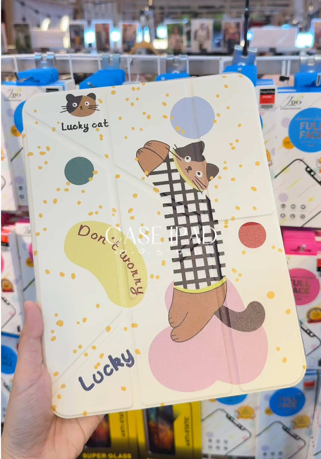 เคสไอแพด ลายน่ารักมาก กันกระแทก กันงอ #เคสไอแพด #เคสไอแพดมีที่เก็บปากกา #เคสไอแพดน่ารัก #เคสipad #เคสไอแพดหมุนได้ 