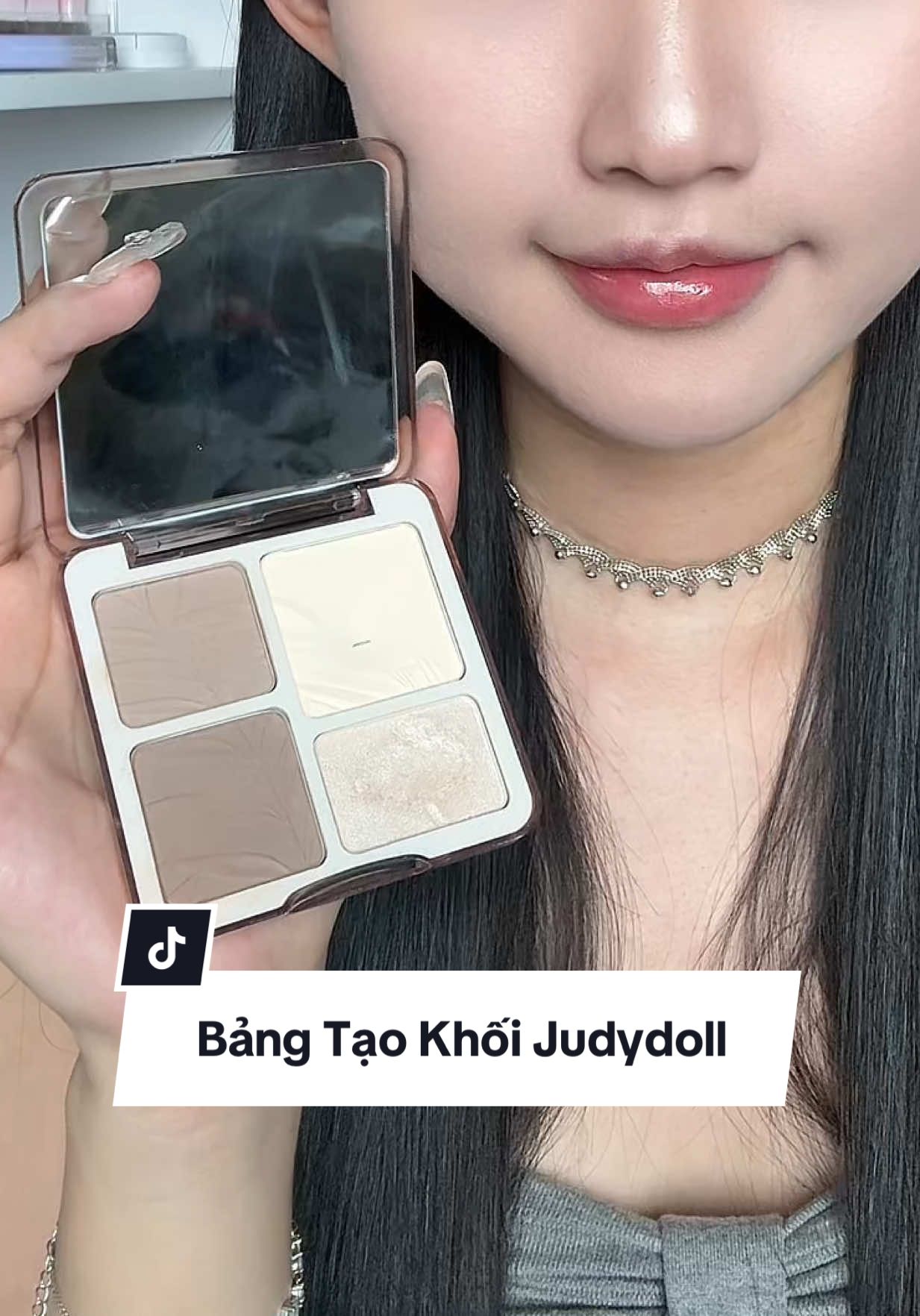Bảng khối quốc dân, kể cả mới tập makeup hay biết makeup thì đều nên sử dụng nhaa #judydoll #bangtaokhoi #banghighlight #makeup 