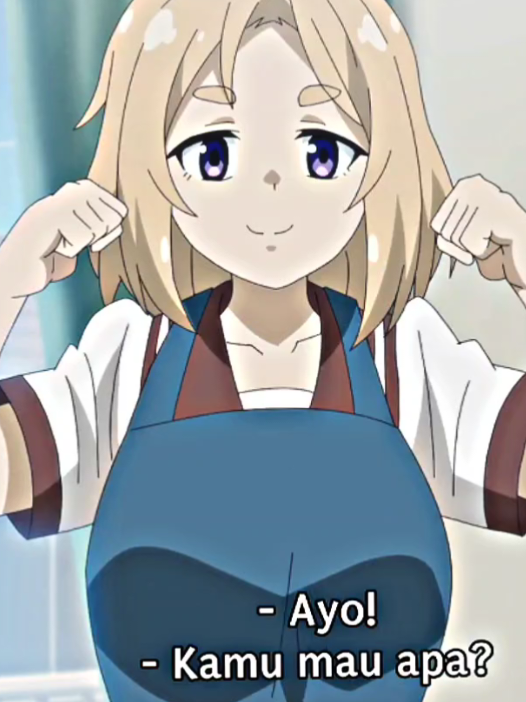 kedatangan adek perempuan #anime #almachanwakazokuninaritai #fyp 