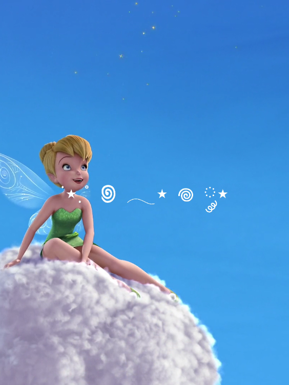 fly to your heart 🧚‍♀️✨🍀 #tinkerbell #childhood #fairies #edit #fyp 