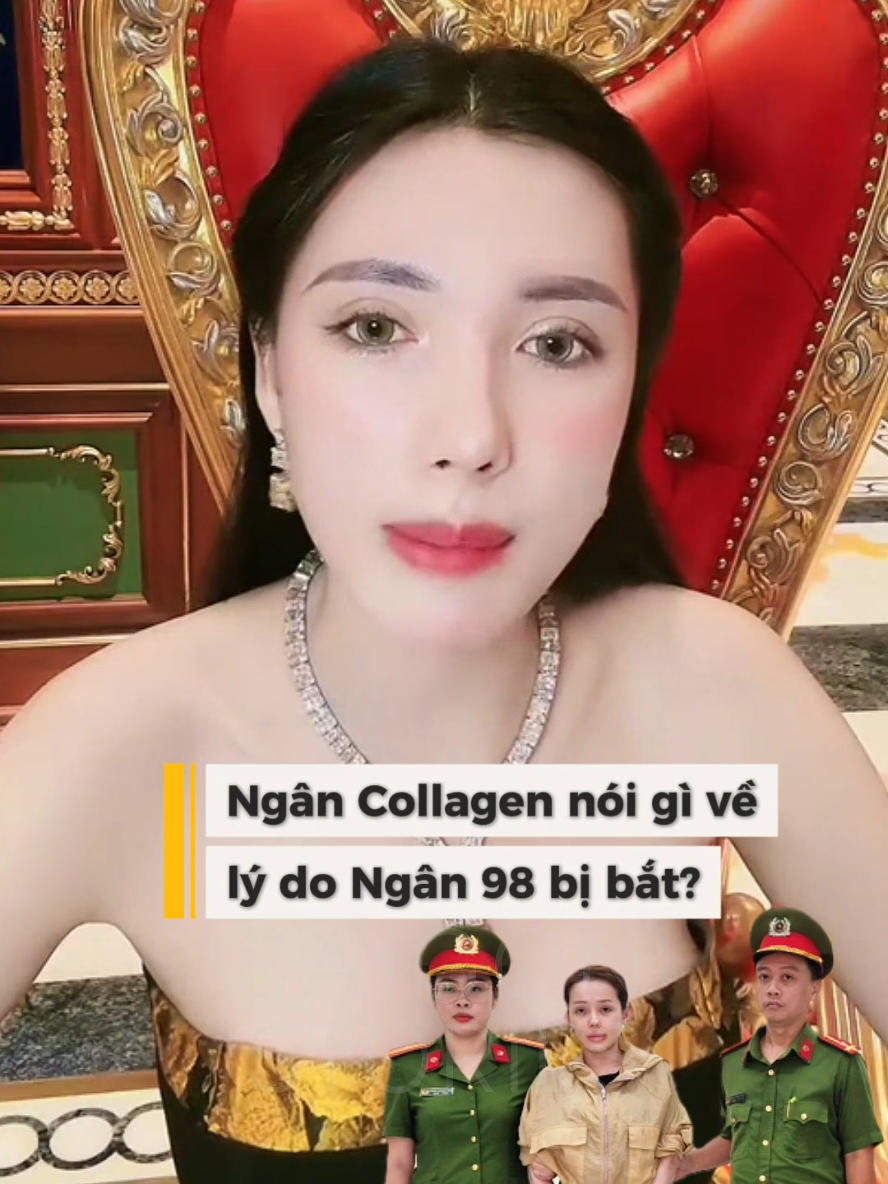 Ngân Collagen nói gì? #ngancollagen #ngan98 #luongbangquang #showbizviet 