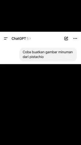 Nanya ChatGPT tentang Royal Pistachio kok bisa pas gini ya? 😜 #KopiKenangan #YangRoyalRoyAja