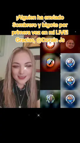 ¡Me ha encantado! ¡Gracias, Dorain Js! Es la primera vez que veo este Regalo en mi LIVE. @Dorain Js #tiktoklive #livehighlights #livegift #hatandmustache #sombreroybigote 