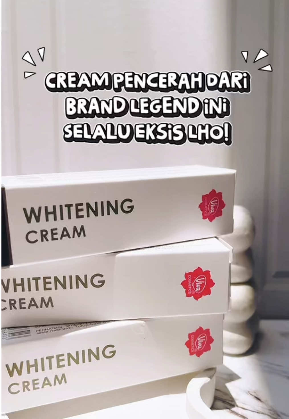 Viva whitening cream #viva #vivawhiteningcream #whiteningcreamviva #whiteningcream #creampencerah 