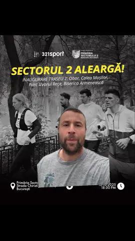 Astazi alergam pe traseele din proiectul Sector 2 Alearga! Ne vedem la ora 18:00 la parcul Obor (intrarea dinspre Primaria Sector 2). Distanta: aprox 6 km Viteza: slow run / jogging #sector2alearga #321sport #alergare #bucuresti 