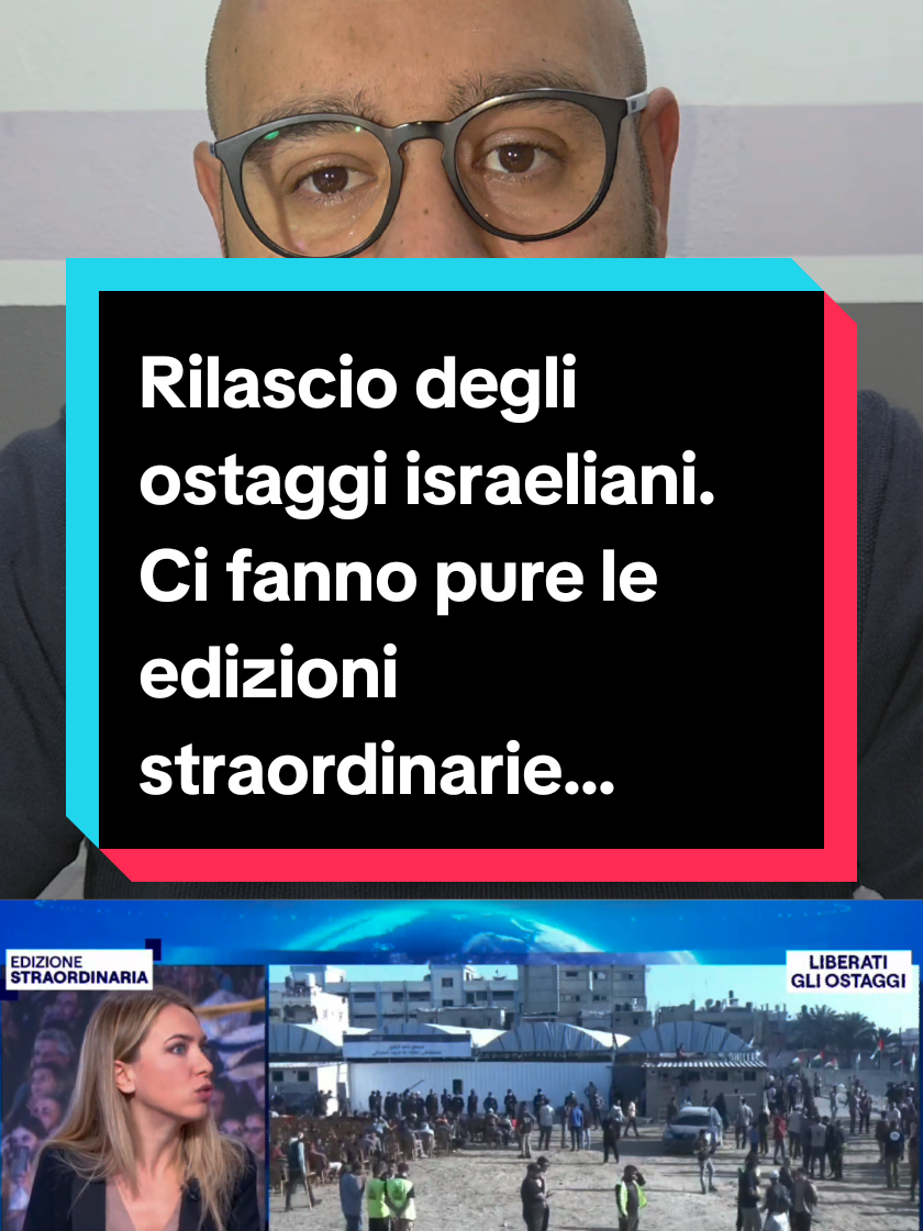 Rilascio degli ostaggi israeliani: hanno taciuto per due anni e oggi fanno le edizioni straordinarie. Ipocriti!