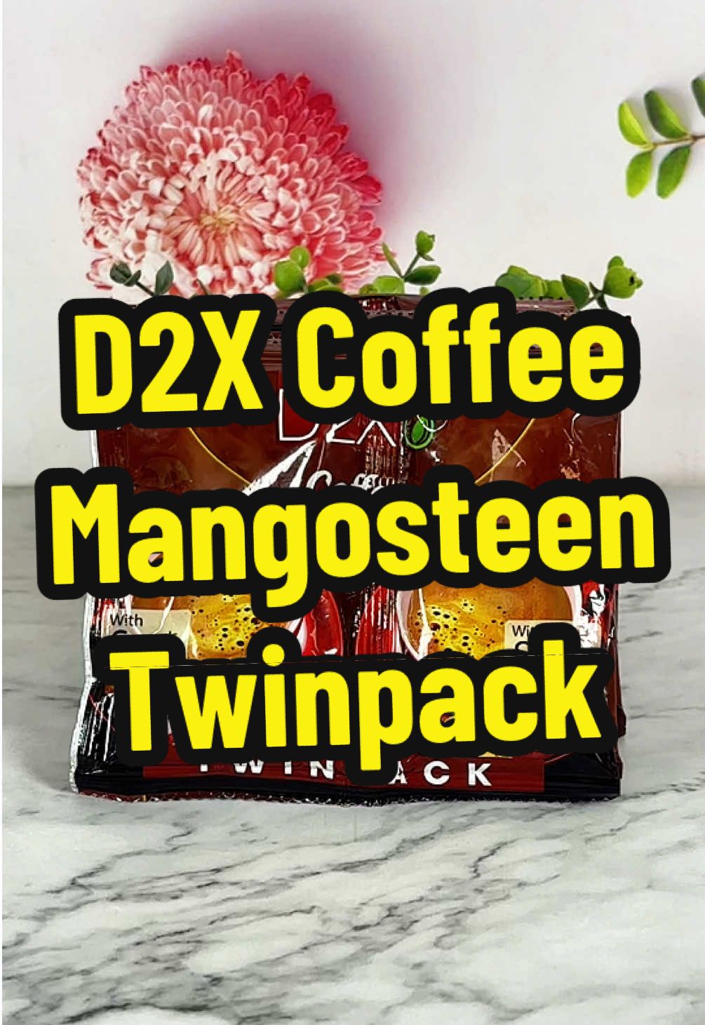 D2x Coffee Mangosteen Twinpack