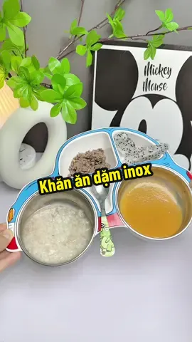 Cách mình áp dụng thành công để bé vượt qua giai đoạn lười ăn #khayandamchobe #khayandaminox #andamcungbe #mebimsuachamcon #mebimsua 