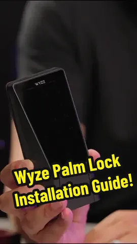 Need help with the Wyze Palm Lock set up? We got you! 💪🏼💯 #wyzepalmlock #wyzelock #wyzesmartlock 