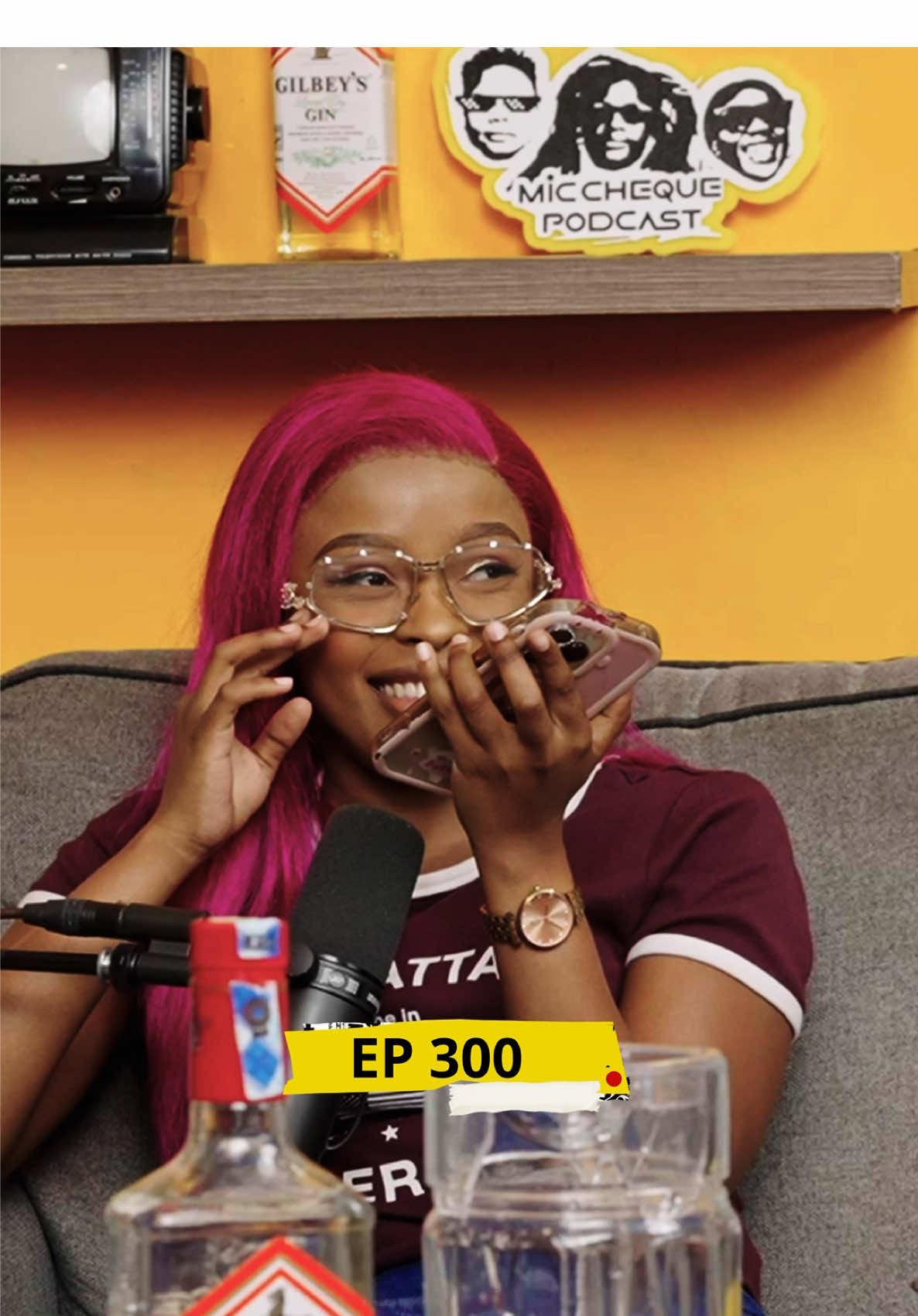 Masauti in the building 😂😂😂  Stream Episode 300 featuring @Media Messiah 👑💕 available on all digital platforms now! Link in bio🚀 #BanterTime #MicChequePodcastClips #MicChequePodcast #KenyanPodcast #Azeezah 