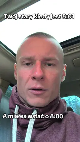 Kiedy jest 8:01, a wstać miałeś o 8:00. #motywacja #siłownia #humor #trening #stary 