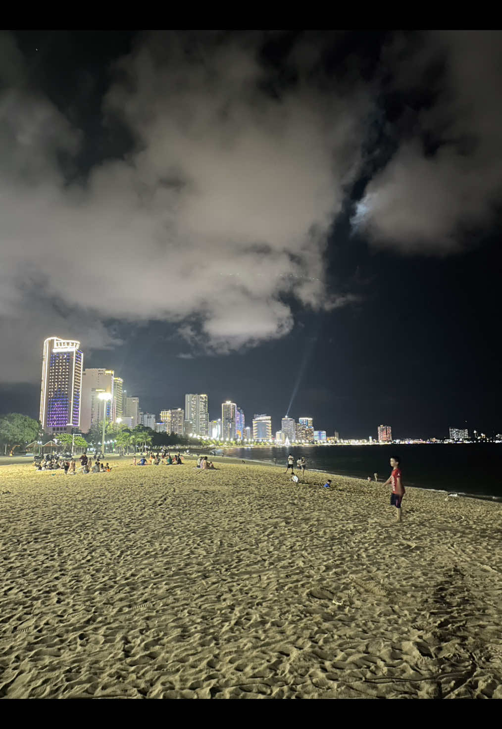 Buổi tối của Thành Phố Nha Trang🌊 #bien #nhatrang #tamtrang #chill #xuhuong 