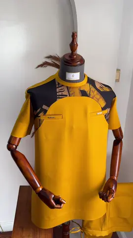 Effortless yet refined. This piece was made for the man who knows his worth and wears it with confidence. The bold mustard hue meets modern detailing—perfect for making an entrance, no matter the occasion. 🔥 Style is yours to claim. 👉 Shop Hasimline today. #Hasimline #MensFashion #effortlesselegance #fypp #menswearfashion 