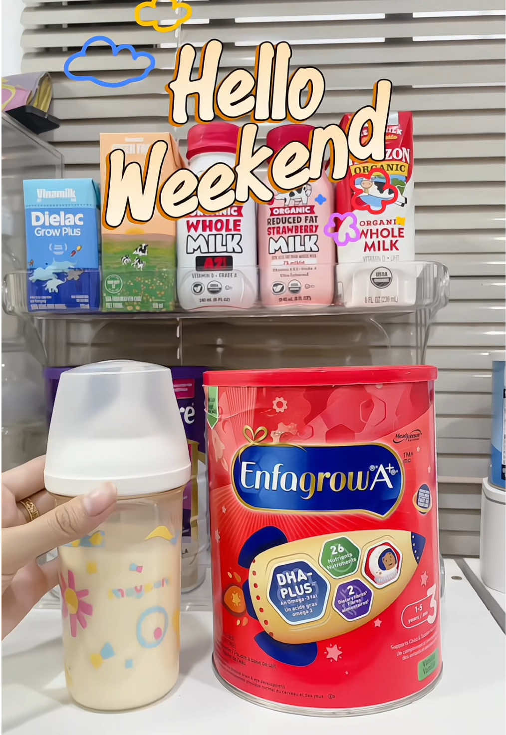 Trước lúc uống Enfagrow là 8,3kg. Từ giờ nhỏ Ri dùng combo Enfagrow + Pediasure để xem có cải thiện cân nặng khum??? Các măm đợi em 🤓 #ilovetiktok #xuhuong #enfagrow #pediasure #mebimsuachamcon 