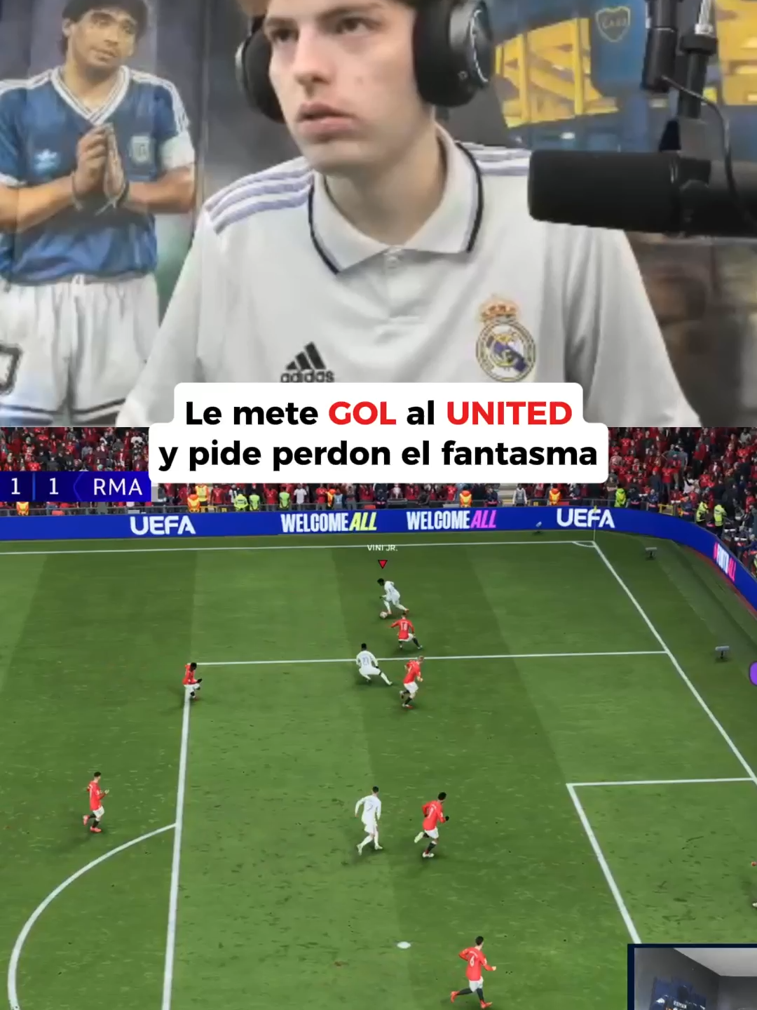 Davo vs manchester united #davooxeneize #davoxeneize #modocarrera #realmadrid #realmadridfc #barcelona #clipsdetwitch #kickargentina #paratii #fcbarcelona