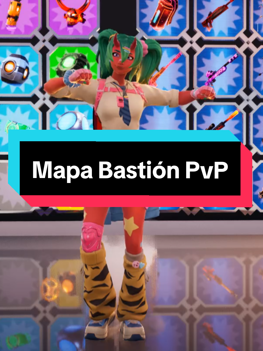Mapa Todos vs Todos Bastión PvP #Dronek #Fortnite #mapas #Creative #cosmetics 