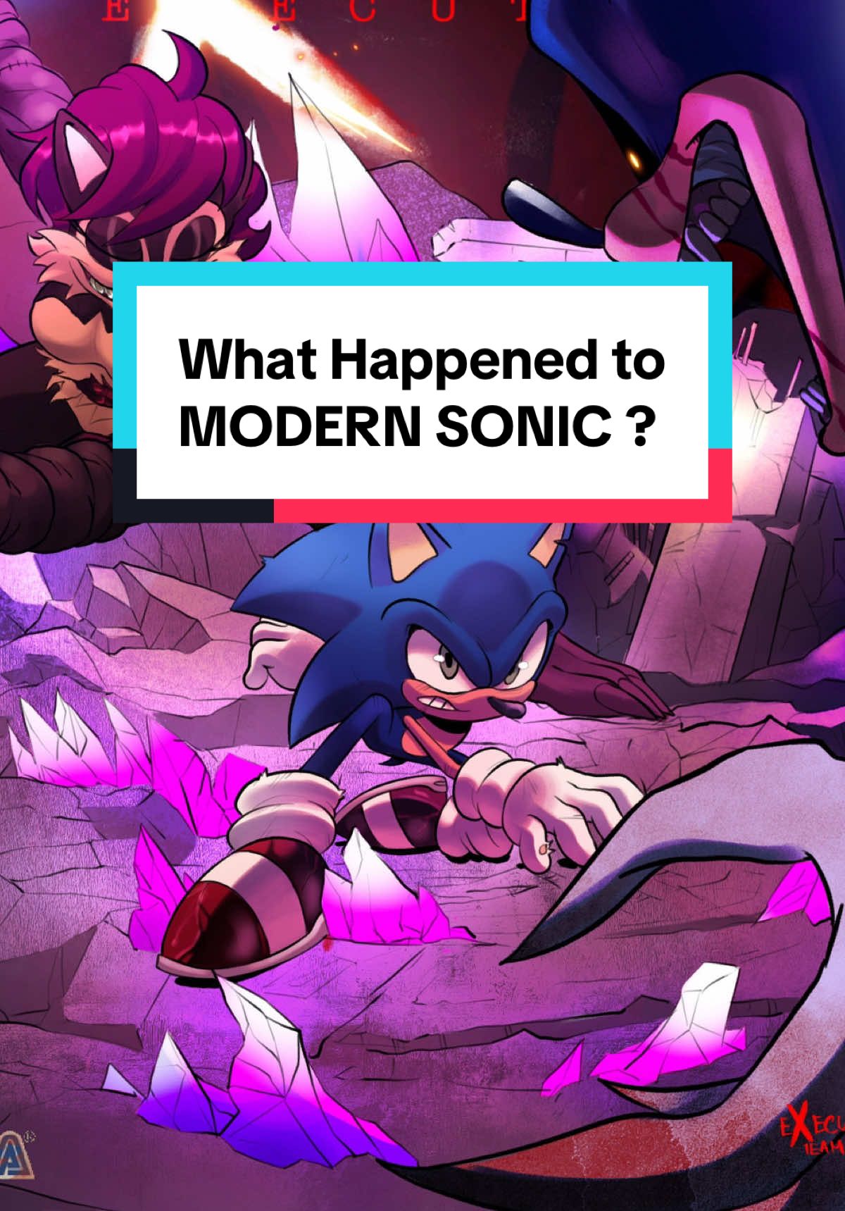 What Happened to Modern Sonic (Prime Omega) in Sonic Execution Explained ? #horror #scary #sonic #sonicexe #comics  