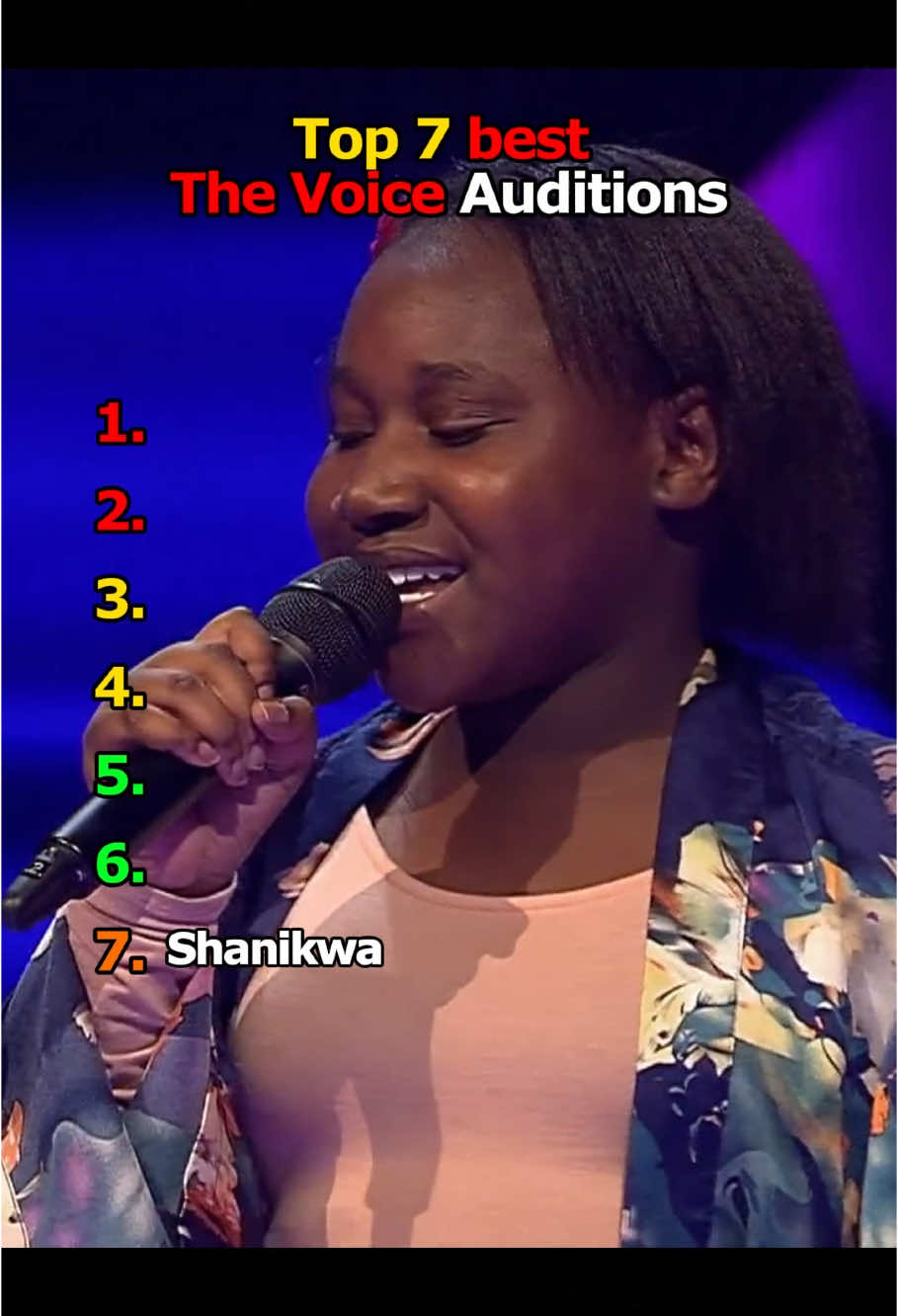Top 7 best The Voice Auditions #fyp #TheVoice #Auditions #performances #TheVoicekids #americanidol