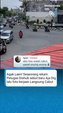 dishub cosplay turis kah ceritanya ? via ripanard #medanmediainfo #medan #sumut #reels #story 